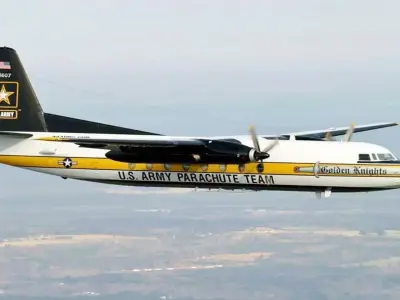 Fokker F27 Friendship 3D model