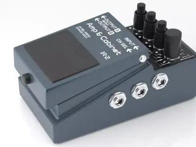 BOSS - effects pedals IR-2 3D model