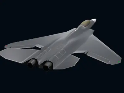 FCAS Future Combat Air System 3D model