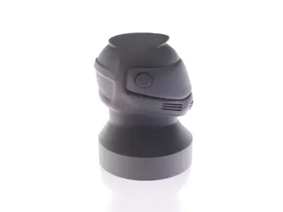 Motorcycle Helmet Cap 3D print model