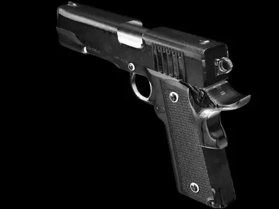 Soft Army - Imbel GC MD1 9mm Low-poly 3D model