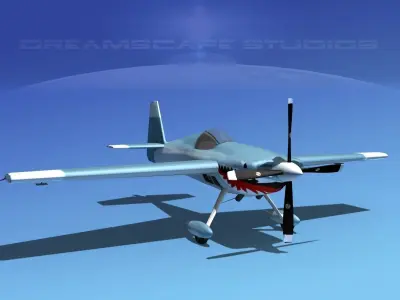 Extra Flugzeugbau EA300S V03 3D model