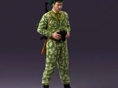 soviet scout 1107 3D model