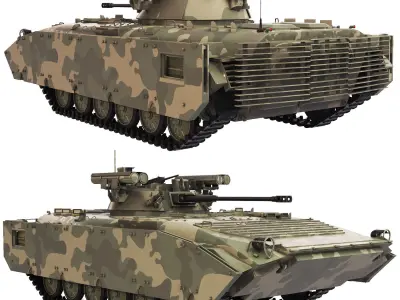 BMP 2M 2005 3D model