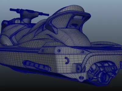 Yamaha FX Cruiser SHO 3D model