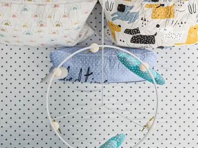 IKEA KURA Tent Bed 3D model