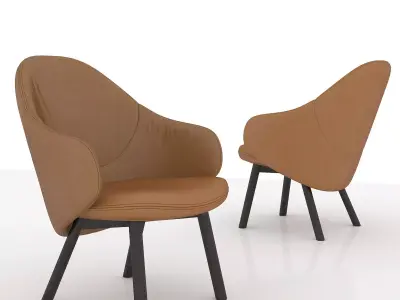 lounge chair 3ds model Free 3D model