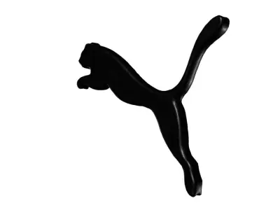 Puma Logo 02 Free low-poly 3D model
