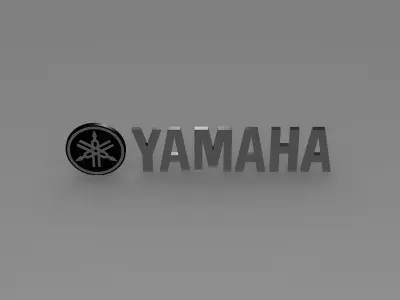 Yamaha Logo 3D model