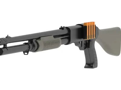 Franchi SAS-12 3D model