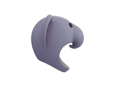 Prop072 Elephant Hat 3D model