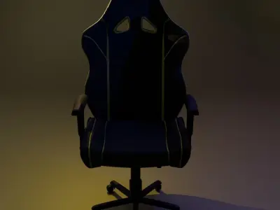 Gaming Chair Free 3D model buy