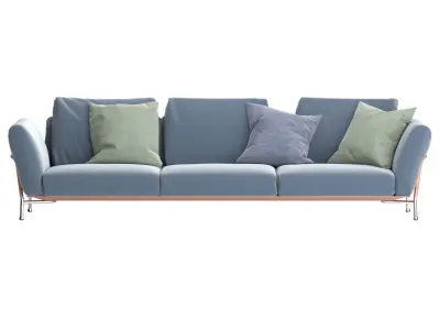 Sofa Ambroeus by Antonio Citterio Free 3D model