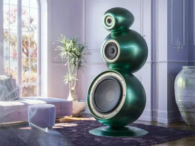 Audio Speaker Floorstanding 3D model