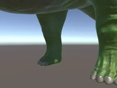 Stegosaurus Low-poly 3D model
