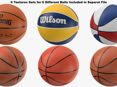 Basketball 05 3D model