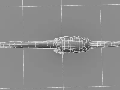 Allosaurus dinosaur 3D model