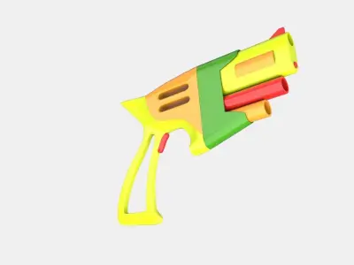 Toy Gun 3 3D model