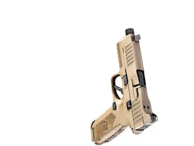 FN 509 Tactical pistol 3D model