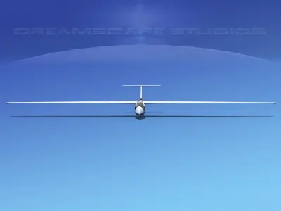 SZD-36 Cobra Glider V11 3D model