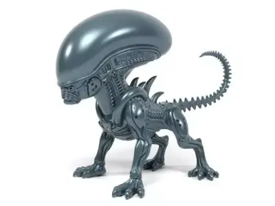 Alien dog 2 3D print model