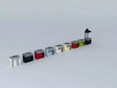 falcon oven range Free 3D model