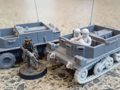 Galactic Carrier - 28mm Sci-Fi 3D print model