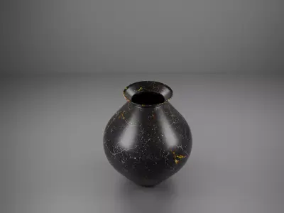Realistic 3d Vase Model Low-poly 3D model