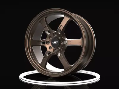 87R Racing Wheel Series 3D model