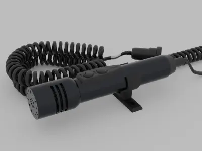 Haensch Stabmikrofon H2 3D model