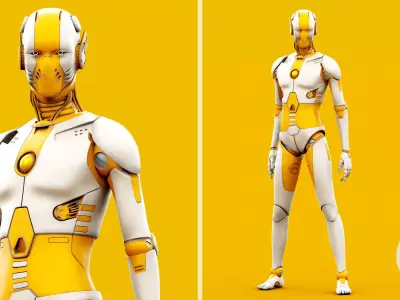 i-HOMO 11 RIGGED 3D model
