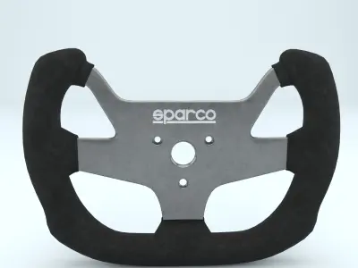 Steering Wheel Sparco F10A 3D model