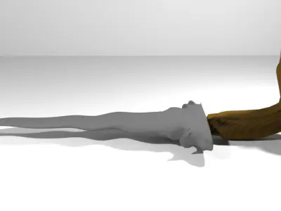 Keris Buda 3D model