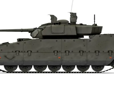 BMP CV90 2022 3D model