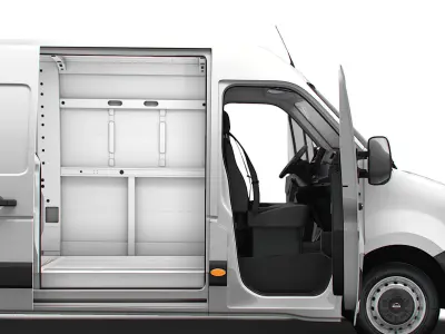 Nissan NV400 Van L3H2 RWD HQ Interior 2021 3D model