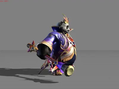 Akai Marvelous Maestro Low-poly 3D model