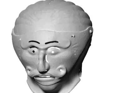 Helmet 3D model 8
