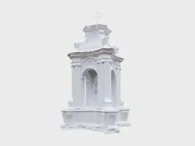 Pensive Christ shrine at Centrum Kultury in Lublin 3D model