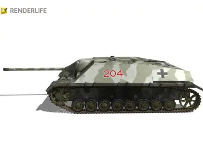 Jagdpanzer IV 3D model