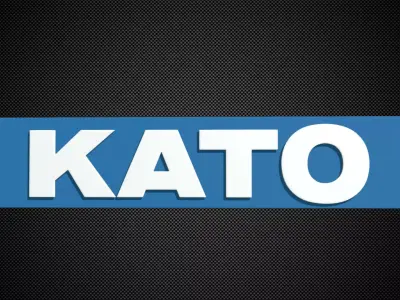 kato logo 3D model