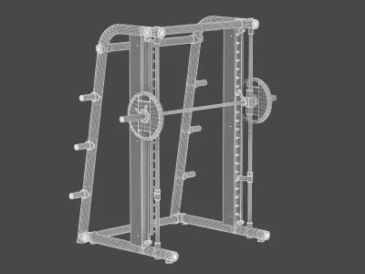 Technogym Rack Multipower 3D model