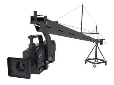 Cameras and Light 3D model