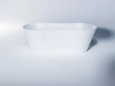 5 models modern luxury bathtubs PART- 2 3D model