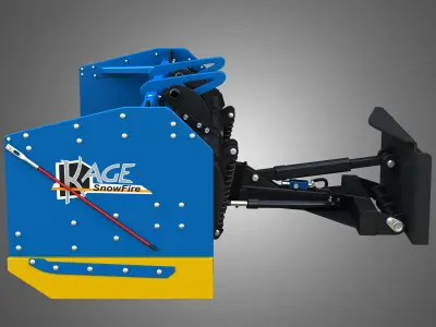 Kage SnowFire Plow System 3D model