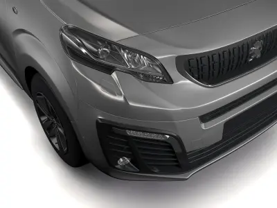 Peugeot Traveller L3 2017 3D model