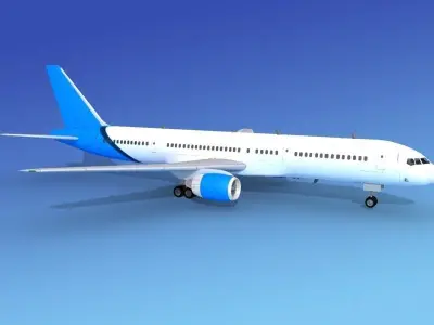 Boeing 757-200 Corporate 4 3D model