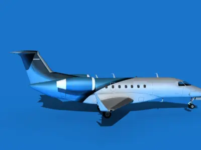 Embraer Praetor 600 V10 3D model