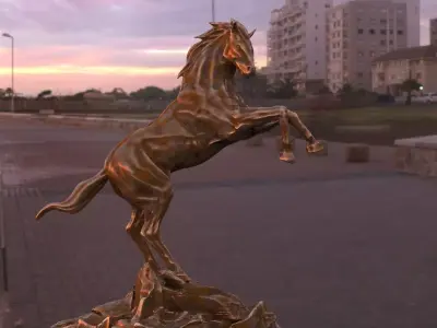 Horse model updated 3D model