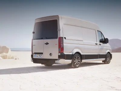 Cargo van unbranded 3D model