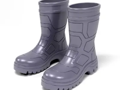 Sci-Fi Boots 3D print model
